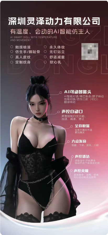 情趣机器人,据说九万多,可口