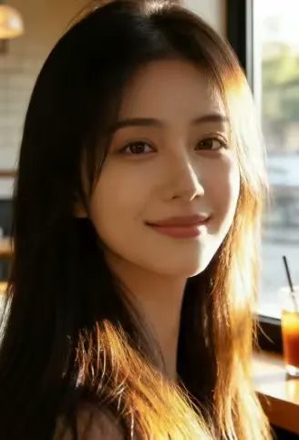 眼神里有光的美女